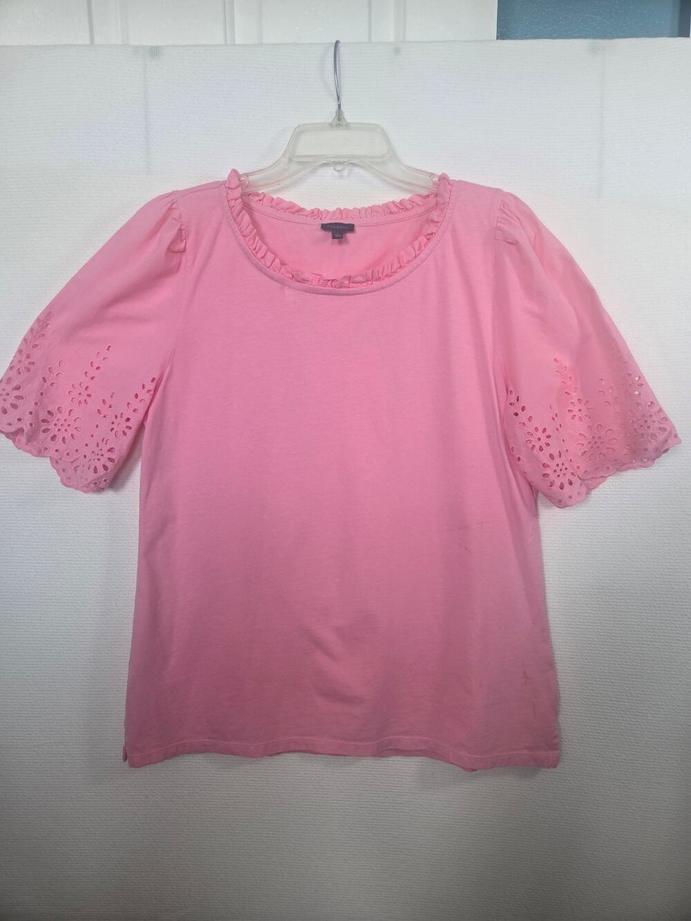 Women's Pink Talbot Shirt Size Large.